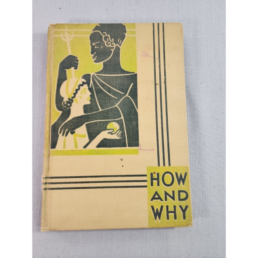 Vintage How and Why Library Hardcover Book Illustrated Educational Reference